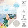 thumbnail image 3 of Yayeee Bath Rug for Bathroom Floor Non Slip Rectangle Fluffy Soft Absorbent Mat, 16"x24", Floral Seaside, 3 of 7