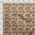 thumbnail image 3 of oneOone Cotton Poplin Brown Fabric Ocean Sewing Craft Projects Fabric Prints By Yard 42 Inch Wide, 3 of 4