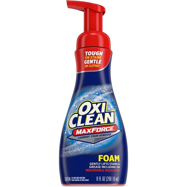 OxiClean Max Force Foam Laundry PreTreater, 9 oz