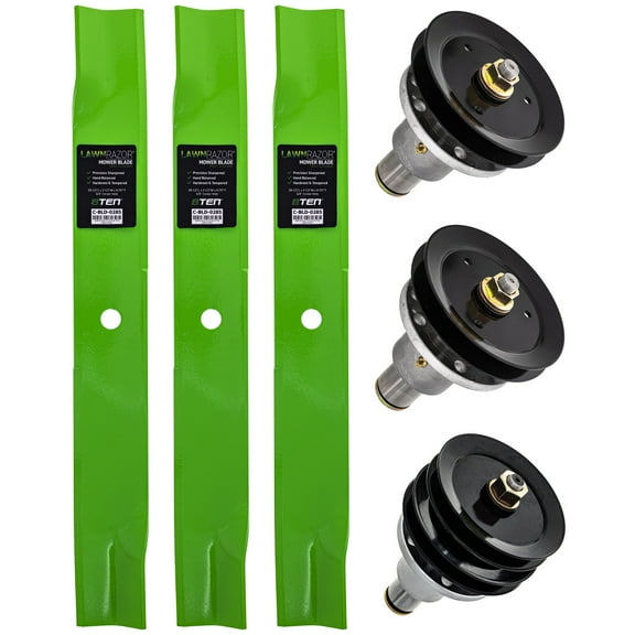 8TEN Blade Spindle Kit for Exmark 103-8075 103-8074 103-1580 60-inch MK1009683
