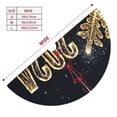 thumbnail image 5 of Kll 36" Christmas Tree Skirt Happy New Year 2024 Xmas Tree Skirts Mat For New Year Xmas Holiday Party Indoor Outdoor Home Decoration, 5 of 9