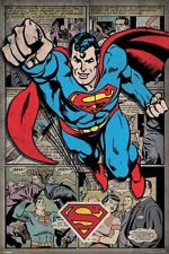 DC SUPERMAN MAN OF STEEL ACTION COMIC 33 COVER POSTER 22x34 NEW FREE SHIPPING 