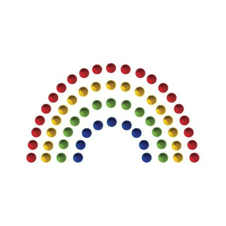 Channel Set Rainbow Gem - Access Jewel Tattoo, Rainbow, 1 Ct