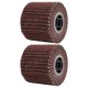 thumbnail image 2 of Juego de 2 ruedas pulidoras no tejidas de grano 120 yuxing 122 x 100 mm, 2 of 2