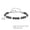 02, variant on Vintage Classic Natural Stone Bracelet, Adjustable Stainless Steel Beaded Chain Bracelet, Fashion Jewelry Gift for Men Boys