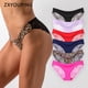thumbnail image 2 of ZXYOUPING Bragas de encaje Sexy transparentes lencería de Cintura baja sin costuras talla Grande S-XXLpangjing, 2 of 4