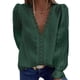 thumbnail image 1 of Camisa de Encaje NikouMX Cuello en V Manga Larga, 1 of 6