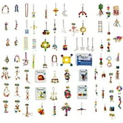 10 Assorted Small Bird Toys