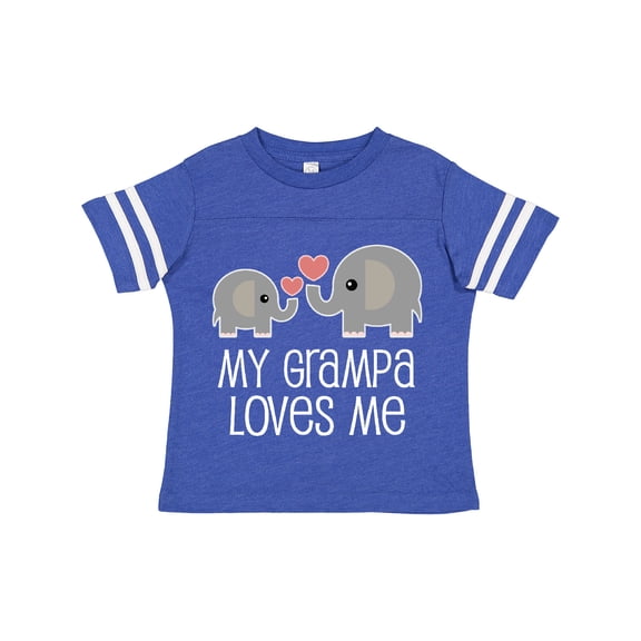Inktastic My Grampa Loves Me Grandchild Gift Boys or Girls Toddler T-Shirt