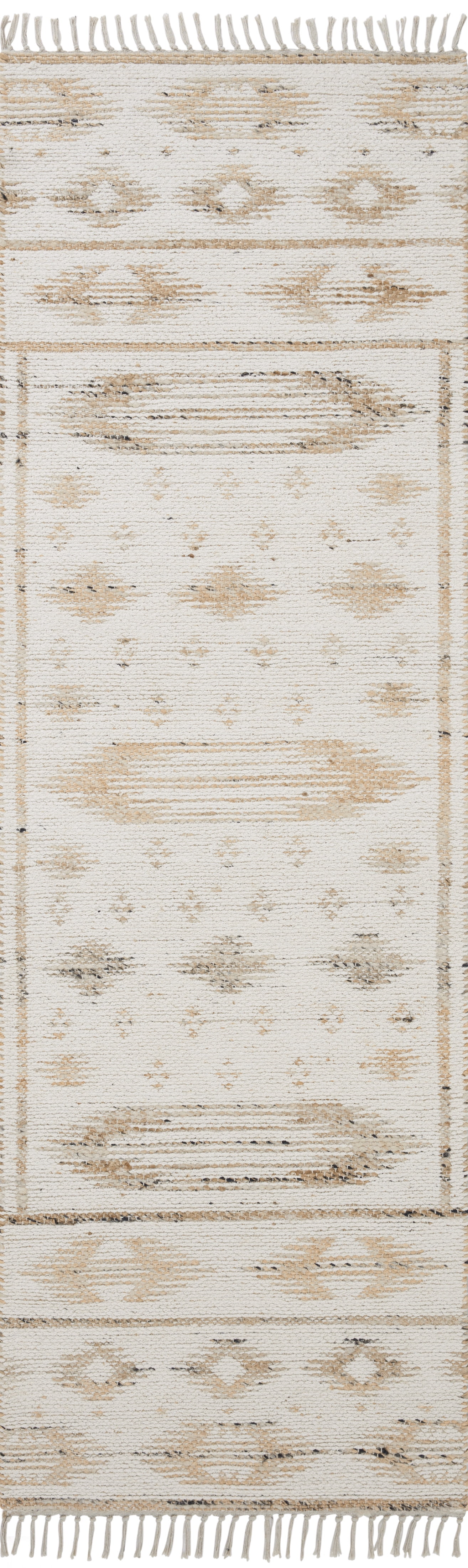 Angela Rose x Loloi Rivers Natural / Ivory 3'-6" x 5'-6" Accent Rug