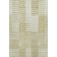 thumbnail image 2 of Addison Rugs Mayfield Washable Transitional Striped Beige Rectangle Rug, 3' x 5', 2 of 6