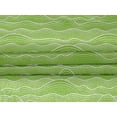 thumbnail image 5 of oneOone Velvet Green Fabric Asian Japanese Wave Sewing Material Print Fabric By The Yard 58 Inch Wide, 5 of 5