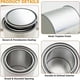 thumbnail image 2 of 12 Pack Empty Paint Cans with Lids 0.4 Quart Tin Unlined Paint Bucket, Unlined Paint Bucket for Craf, 2 of 5