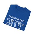 thumbnail image 4 of Doing My Best Sloth | Sloth Gift | Sarcasm | Pun | Motivational | Funny Unisex Softstyle T-Shirt, 4 of 4