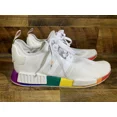 thumbnail image 1 of Ad-id-as NMD R1 Pride White Sneakers Size 11.5, 1 of 6