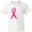 AA-White, variant on Inktastic Faith Over Fear Breast Cancer Awareness with Pink Ribbon Youth T-Shirt