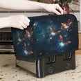 thumbnail image 2 of Toaster Cover For 2 Or 4 Slice, Two Or Four Slice Toaster Hood Dust-Proof Cover For Home Kitchen Washable Small Appliance Universe Butterfly Glowing (18), 2 of 5