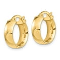 thumbnail image 2 of Primal Gold 14 Karat Yellow Gold 5mm Hoop Earrings, 2 of 4