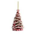 thumbnail image 1 of D Acrylic Christmas Tree Ornament, 8Cm Flat Hanging Decor For Outdoor Indoor Use, Holiday Home Decoration With Festive Design, 1 of 2