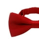 thumbnail image 4 of Pajarita preatada para niños, pajaritas de esmoquin para niños, pajaritas ajustables novedosas, pajarita para niños para vestido elegante, graduación, Rojo, 4 of 10
