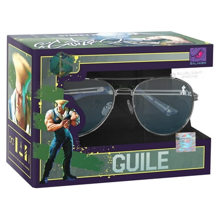 Guile Street Fighter 6 Blue light Glasses