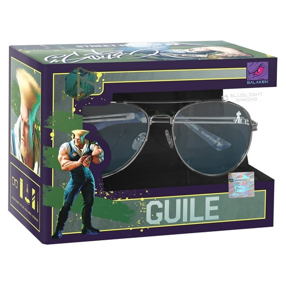 Guile Street Fighter 6 Blue light Glasses