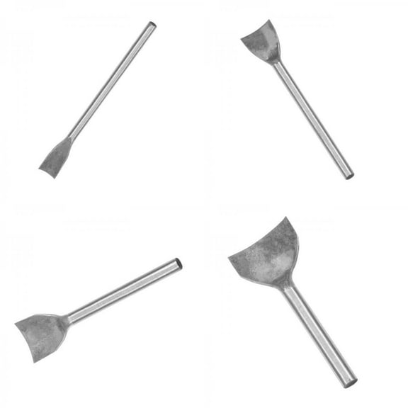 Set of 4 DIY Belt Leather Craft Quarter Round Punch Tools 10mm-30mm