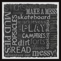 Marmont Hill Great Adventure Board Framed Wall Art, 32.00" x 1.50"