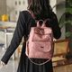 thumbnail image 2 of Mochila Antirrobo Malubero De Cuero Sintético Rosa, 2 of 3