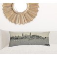 thumbnail image 4 of 24" White Charleston Daylight Skyline Lumbar Decorative Pillow, 4 of 4