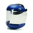 thumbnail image 2 of Sellstrom S38140 Blue Plastic Crown/Chin Guard and Clear Anti-Fog Window Protective Face Shield with Ratchet Headgear, 2 of 3