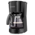 thumbnail image 1 of Black+Decker Cafetera de 5 Tazas con Filtro Permanente para Cocinas Pequeñas, CM0701B, 1 of 7