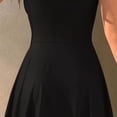 thumbnail image 5 of Lopecy-Sta A-Line Dress for Women Scoop Neck Racerback Sleeveless Flare Tennis Dress with Trim for Casual and Sports, 5 of 7