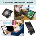 thumbnail image 3 of Funda AZZSY para iPad de 9ª, 8ª y 7ª generación de 10,2 pulgadas 2021/2020/2019, color negro, 3 of 7