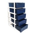 thumbnail image 2 of Cajonera de Plastico de 5 niveles Azul FoodKeepers Jumbo, 2 of 2