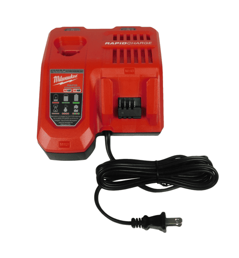 Milwaukee M18 REDLITHIUM FORGE HD12.0 Battery Pack with M12 & M18 Rapid Charger (48-59-1813GB) – 50% More Power, Fast Charging, Longest Battery Life, Gift Box Set