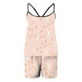 thumbnail image 4 of Bibifish Womens Pajama Summer Pj Tank And Pajama Pants Sets Cute Star Printed Relaxed Fit Soft Summer Ladies Sleeveless Sleepwear Sets, 4 of 4