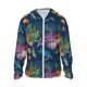 thumbnail image 1 of Fotbe Undersea Animals Chaqueta con Protección Solar UPF 50+ para Hombre y Mujer, Camisa con Capucha y Bolsillos-3X-Large, 1 of 7