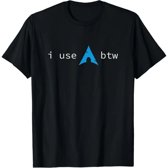 I Use Arch, BTW T-Shirt, Small