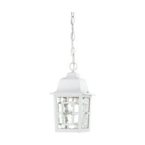 Nuvo 60-4931 - Banyan - 1 Light - 11" Outdoor Hanging W/ Clear Water Glass