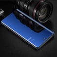 thumbnail image 3 of Compatible With Galaxy S10e Cover Mirror Cell Phone Cover, Clear View Pu Leather Case Flip Protective Cover Wallet Cell Phone Case Flip Case Wallet Case Leather Cover For Galaxy S10e, Blue, 3 of 4