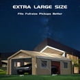 thumbnail image 3 of 13 x 20 Ft Heavy-Duty Carport, Portable Garage, 180g PE Waterproof Canopy and 8 x 1.0 mm Poles for Full-Size Pickup Trucks, Boats, and SUVs, 3 of 7