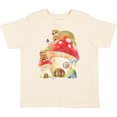 thumbnail image 3 of Inktastic Mushroom Cottage Boys or Girls Toddler T-Shirt, 3 of 5