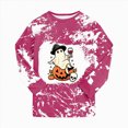 thumbnail image 5 of CAUYDY Girls Boys Halloween Cartoon Pajamas Cute Soft Long Sleeve Graphic Nighty PJS 2PCS Sleepwear Set,8Y, 5 of 8