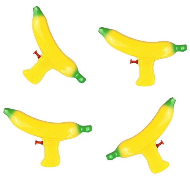 Novelty Banana Water Toy Banana Effect High Capacity Squirt Toy Water Guns for Summer Pool Beach Fun