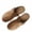 Brown, variant on Tbopshirt Wedge Sandals for Women Wide Width Summer Wedge Heels Causal Closed Toe Solid Color Trendy Casual Beach Vacation Slides
