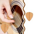 thumbnail image 2 of Solid Wood Toy Guitar for Kids Beginners Mini Acoustic Instrument Musical Educational, 2 of 4