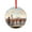 Pattern-1, variant on Cityscape Of New York Watercolor Street Scene Ornament New York State Building Round Glass Hanging Ornament Ornaments for Teacher Coworker Boss Friend Mentors