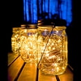 thumbnail image 3 of Farol eléctrico Aikeve Solar Mason Jar, paquete de 4 luces LED, 3 of 7