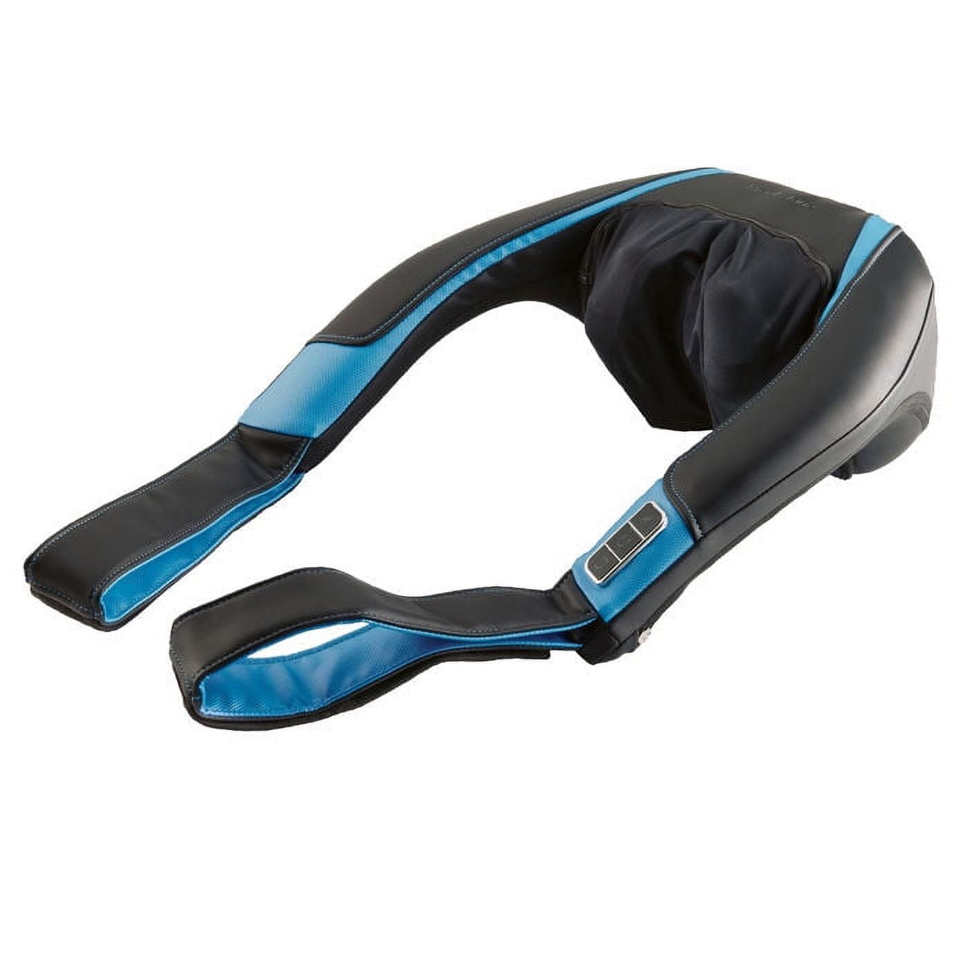 Best Buy: Brookstone Neck and Back Sport Massager with Heat Black 840018